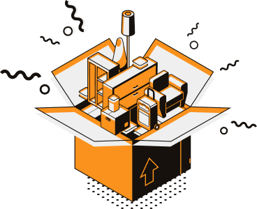 Virtual Locker Illustration